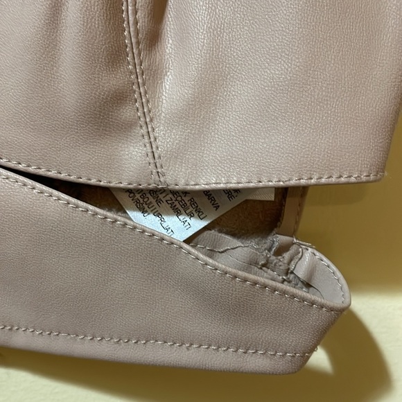 Womens New Zara Leather Crop Top - Picture 4 of 8